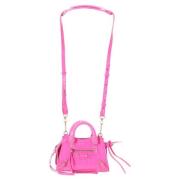 Balenciaga Vintage Pre-owned Laeder handvskor Pink, Dam