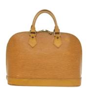 Louis Vuitton Vintage Pre-owned Laeder handvskor Yellow, Dam