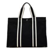 Hermès Vintage Pre-owned Canvas handvskor Black, Dam