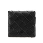 Bottega Veneta Vintage Pre-owned Laeder plnbcker Black, Dam