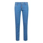 Dsquared2 Klassiska 5-ficks Jeans Blue, Dam