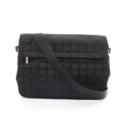 Chanel Vintage Pre-owned Canvas chanel-vskor Black, Dam