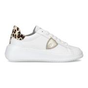 Philippe Model Sneakers Tres Temple Tennis White, Dam