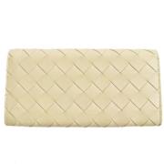 Bottega Veneta Vintage Pre-owned Laeder plnbcker Beige, Dam