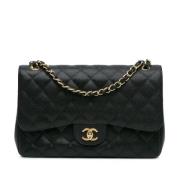 Chanel Vintage Pre-owned Laeder chanel-vskor Black, Dam