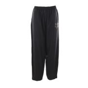 Undercover Svarta joggingbyxor med inside-out-sömmar Black, Dam