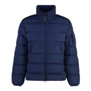 C.p. Company Nylon dunjacka med huva Blue, Herr