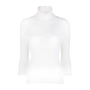 Aspesi Naturliga Sweaters för Män White, Dam