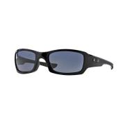 Oakley Fives Squared Sunglasses in Black/Grey Black, Herr