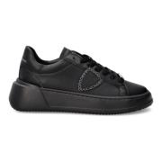 Philippe Model Sneakers Tres Temple Tennis Black, Dam