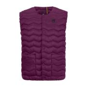 K-Way Quiltad Varm Diemme Gilet Violett Purple, Herr