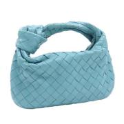 Bottega Veneta Vintage Pre-owned Laeder handvskor Blue, Dam