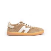 Hogan Coola beige mocka sneakers med memory foam Beige, Herr