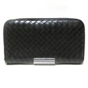 Bottega Veneta Vintage Pre-owned Laeder plnbcker Black, Dam