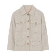 Gustav Casual Jacka Amali Beige, Dam