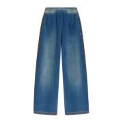 Diesel Sweatpants P-Cerchio Blue, Dam