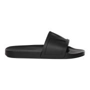 Valentino Garavani Svarta Pool Slide Sandaler Black, Herr