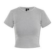 Entire Studios T-shirt Micro Waffle Gray, Dam