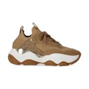 Michael Kors Atlas Husk Sneaker Brown, Dam