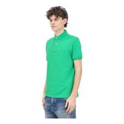 Tommy Hilfiger Grön Polo Skjorta Klassisk Design Green, Herr