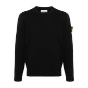 Stone Island Svarta Herrtröjor Black, Herr