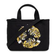 Kenzo Handväska med tiger motiv Black, Dam