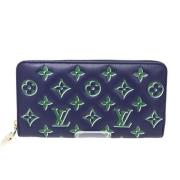 Louis Vuitton Vintage Pre-owned Laeder plnbcker Blue, Unisex