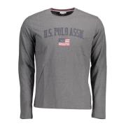 U.s. Polo Assn. Grå Bomull Herr T-shirt Gray, Herr