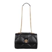 Tory Burch Vadderad 'Kira' Axelväska Black, Dam