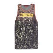 Diesel Top T-Lifty-Camou Multicolor, Herr