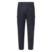 Herno Relaxed Cargo Pants Blue, Herr