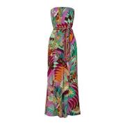 Camilla Öken Palm Wide-Leg Jumpsuit Multicolor, Dam