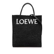 Loewe Pre-owned Pre-owned Tyg handvskor Black, Dam