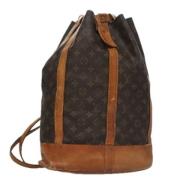 Louis Vuitton Vintage Pre-owned Canvas louis-vuitton-vskor Brown, Dam