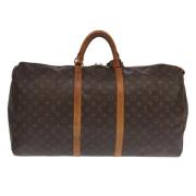 Louis Vuitton Vintage Pre-owned Canvas handvskor Brown, Dam