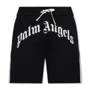 Palm Angels Logo shorts Black, Herr