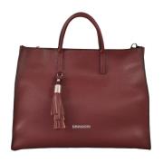 Ermanno Scervino Läder Firenze Väska Red, Dam