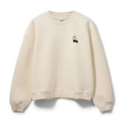 Sofie Schnoor Elisw Sweatshirt Off White Beige, Dam