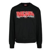 Diesel Sweatshirt Black, Herr