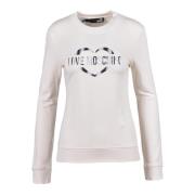 Love Moschino Sweatshirt White, Dam