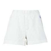 Calvin Klein Jeans Bomull Denim Shorts White, Dam