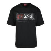 Diesel Tshirt Black, Herr