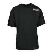 Diesel Bomull T-shirt Black, Herr