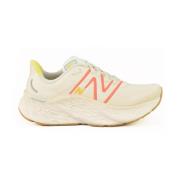 New Balance Stiliga Sneakers med Gummisula White, Dam