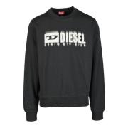 Diesel Sweatshirt Black, Herr