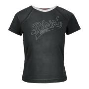 Diesel T-shirt Black, Dam