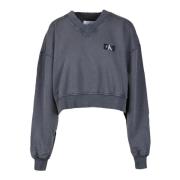 Calvin Klein Jeans Sweatshirt Gray, Dam