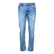 Guess Bomullsblandning Spandex Jeans Blue, Herr