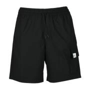 Calvin Klein Jeans Polyester Bermuda Shorts Black, Herr