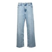 Calvin Klein Jeans Klassiska Jeans 99% Bomull 1% Elastan Blue, Dam